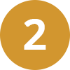 A yellow circle with the number two representing renewable power. A yellow circle with the number two representing renewable power.