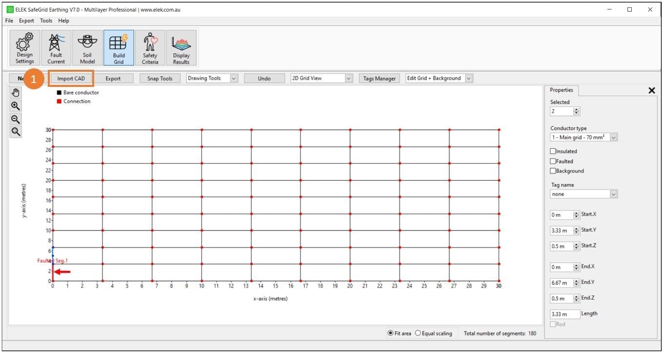 Figure 4 – Import an AutoCAD file