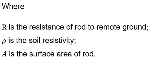 bentonite formula 2 - Modelling earthing rods surrounded with bentonite