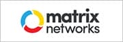 Electrical cables connected to power source in the Matrix networks logo on a white background. Electrical cables connected to power source in the Matrix networks logo on a white background.