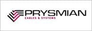 The electrical logo of Prysmian on a white background. The electrical logo of Prysmian on a white background.