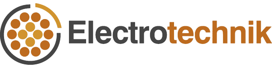 The logo for electrotechnik, a company specializing in electrical cables and substation equipment.