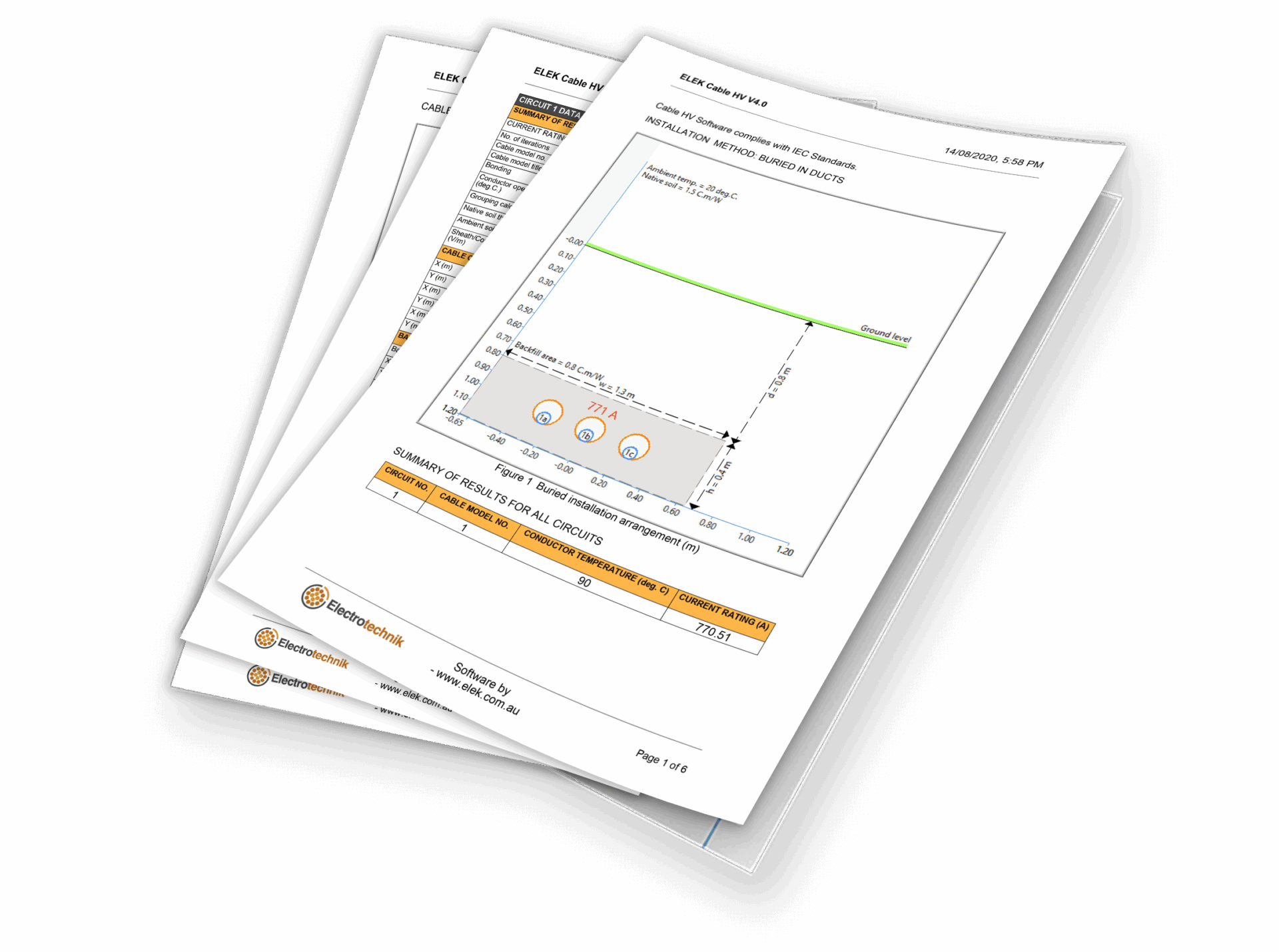 Una sottostazione elettrica che visualizza un grafico elettrico su un foglio di carta.