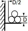 A diagram depicting the interconnections of d2 and d1 in a substation.