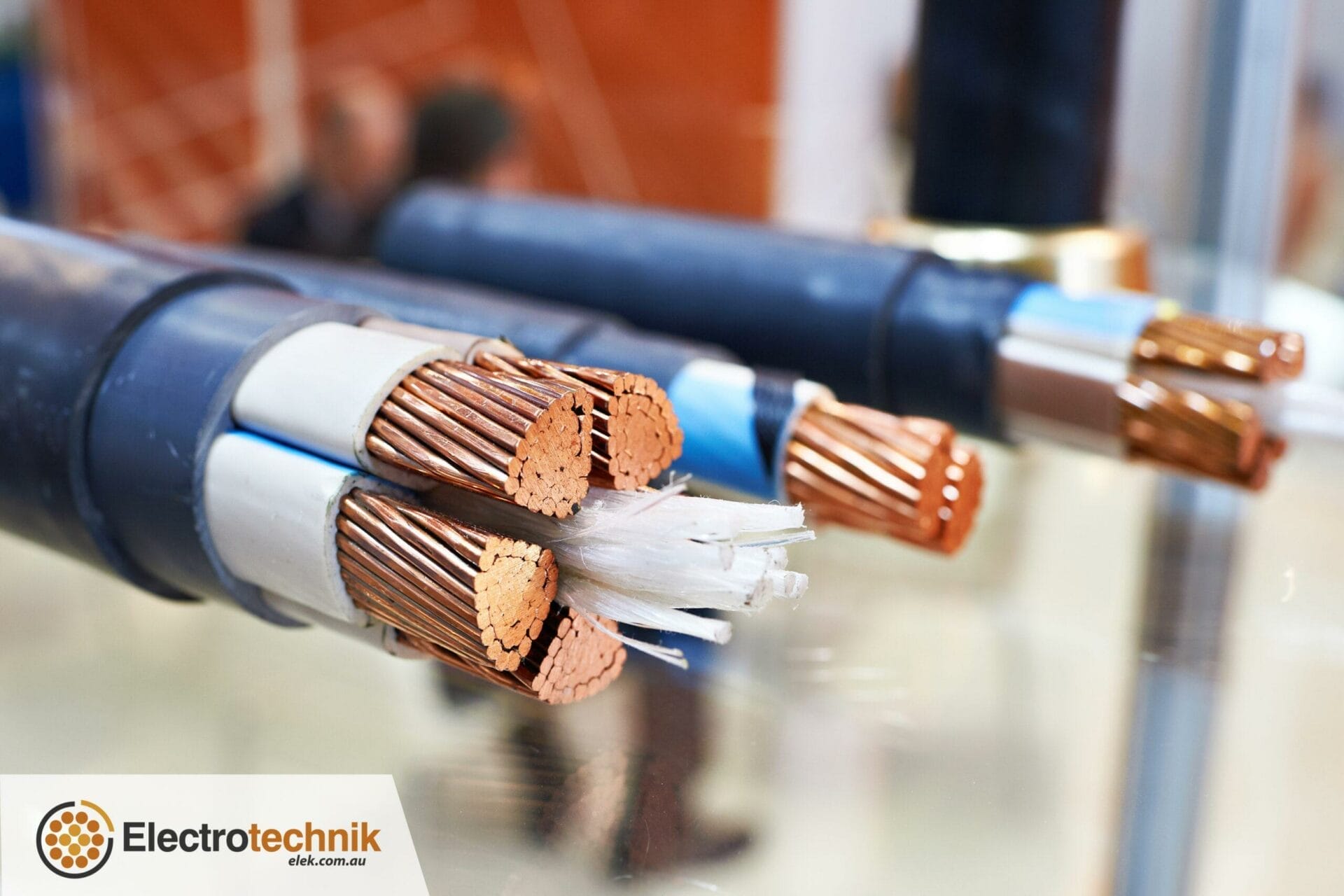 Large copper power cables close up 24 scaled - Charging Current and its Affect on Maximum Cable Length