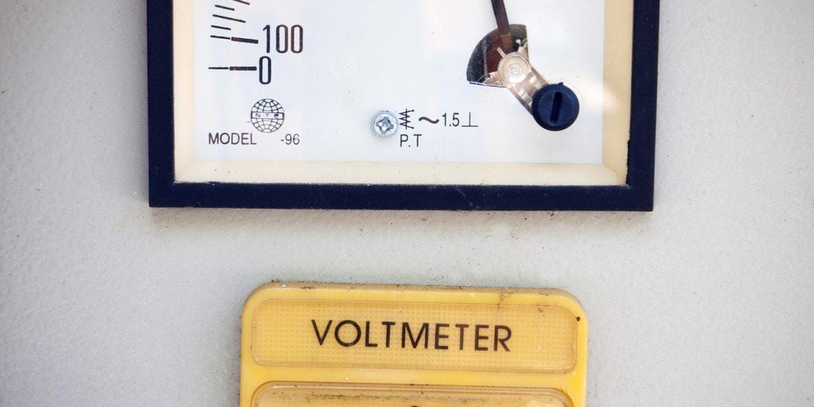 Electric Analogue Voltmeter on Switchgear Panel ELEK Software 1170x585 - Articles - Low Voltage Design