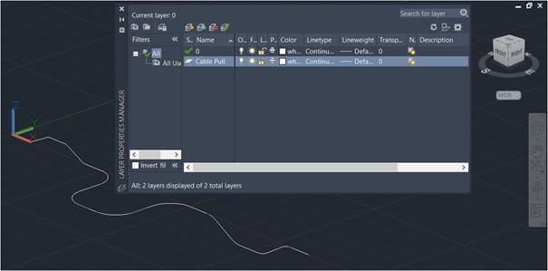Cable pulling sections are within LayerPull - Tutorials