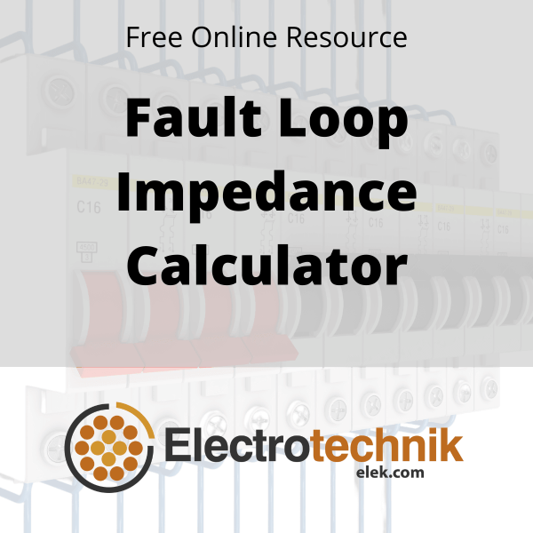 Free Fault Loop Impedance Calculator 1 - Equivalent Thermal Resistance of Cable Layers