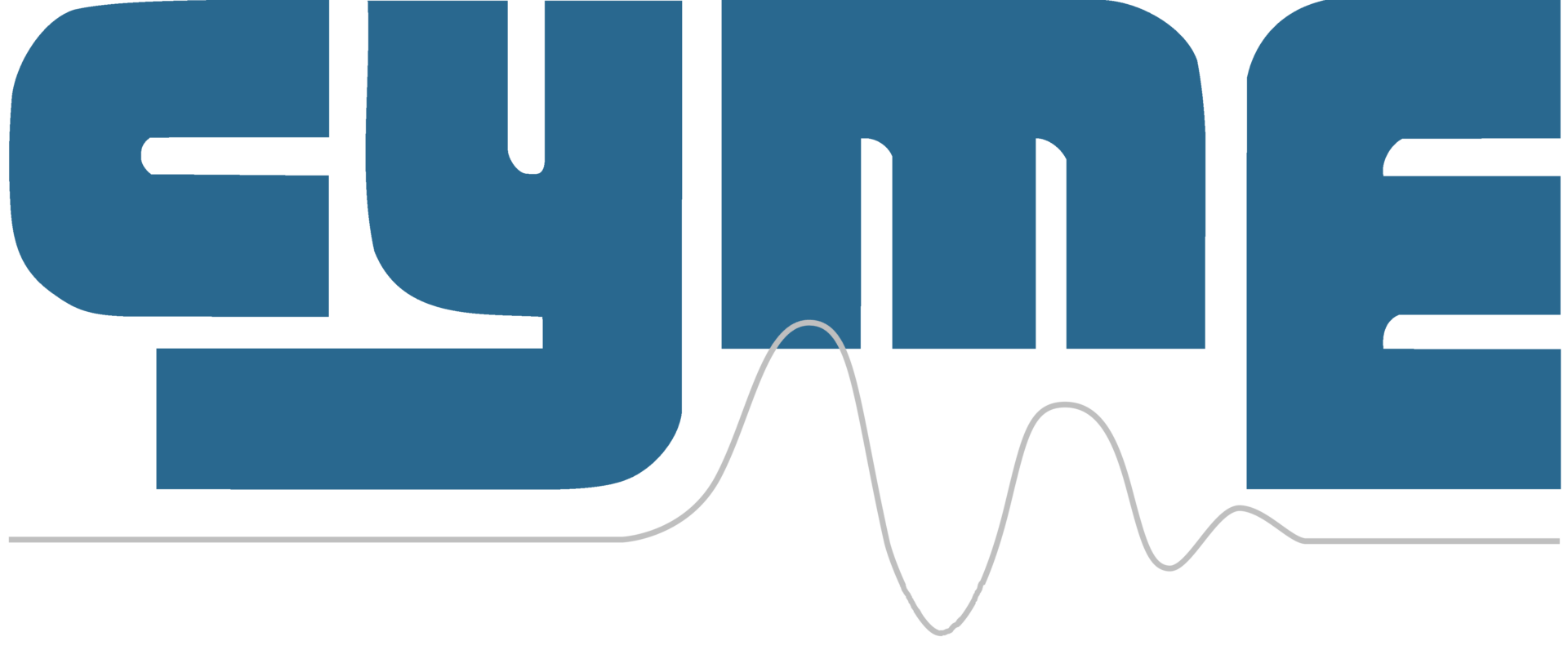 Logo of cyme international t&d, featuring bold blue letters "cyme" above a grey tagline, with a stylized waveform line beneath the text. Logo of cyme international t&d, featuring bold blue letters "cyme" above a grey tagline, with a stylized waveform line beneath the text.
