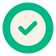 Green checkmark inside a green circle on a light background, symbolizing approval or confirmation.